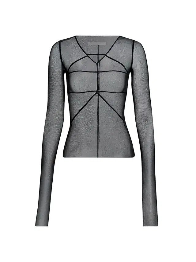 Rick Owens Women's Temple Sheer Top - Black