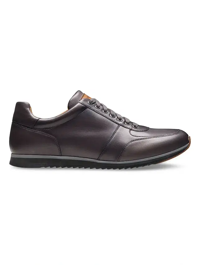 Men's Ibiza III Leather Low-Top Sneakers - Grey