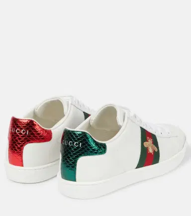 Gucci Ace leather sneakers | Thumbnail 3