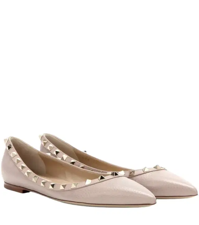 Valentino Garavani Rockstud leather ballet flats