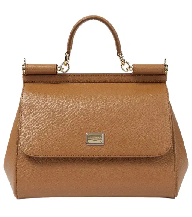 Dolce & Gabbana Sicily Large leather shoulder bag