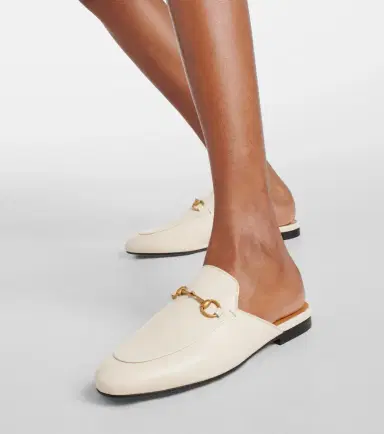 Gucci Princetown leather slippers | Thumbnail 3