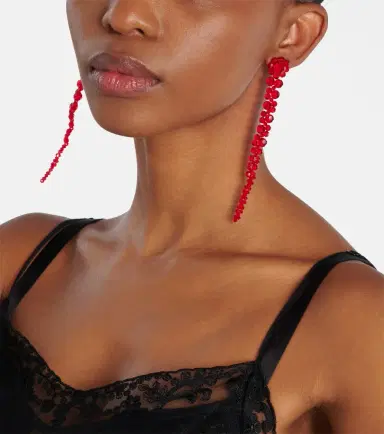 Simone Rocha Crystal earrings | Thumbnail 5 Simone Rocha Crystal earrings | Thumbnail 5