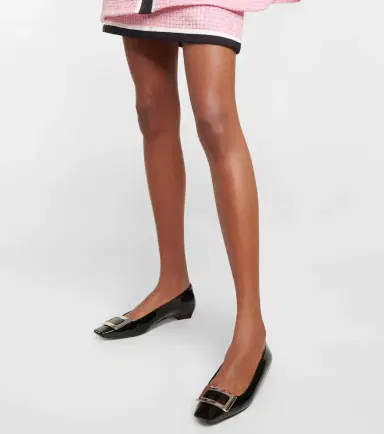 Roger Vivier Belle Vivier patent leather ballet flats | Thumbnail 2