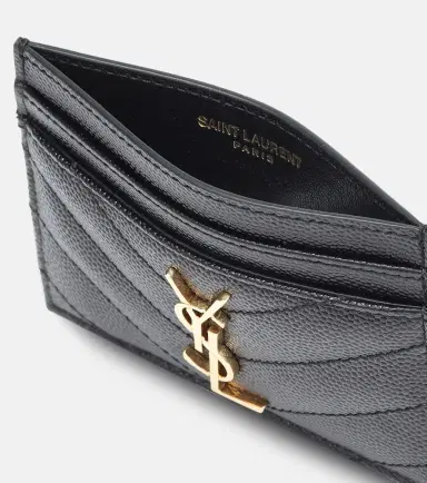 Saint Laurent Monogram quilted leather card holder | Thumbnail 3 Saint Laurent Monogram quilted leather card holder | Thumbnail 3