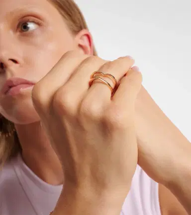 Repossi Antifer 18kt rose gold ring | Thumbnail 3