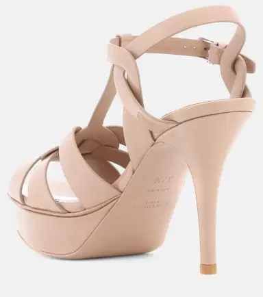 Saint Laurent Tribute 105 patent leather platform sandals | Thumbnail 2 Saint Laurent Tribute 105 patent leather platform sandals | Thumbnail 2