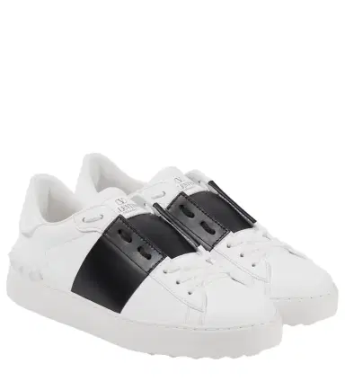 Valentino Garavani Open leather sneakers | Thumbnail 1