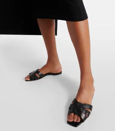 Saint Laurent Tribute Nu Pieds 05 leather sandals | Thumbnail 2 Saint Laurent Tribute Nu Pieds 05 leather sandals | Thumbnail 2