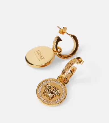 Versace Greca and Medusa earrings | Thumbnail 4