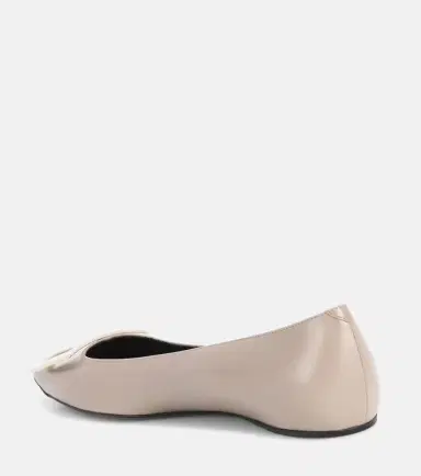 Roger Vivier Belle Vivier leather ballet flats | Thumbnail 3