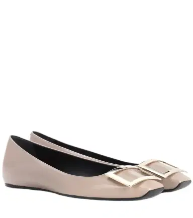Roger Vivier Belle Vivier leather ballet flats | Thumbnail 1