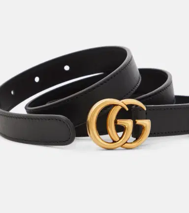 Gucci GG leather belt | Thumbnail 2