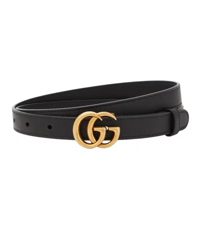 GG leather belt