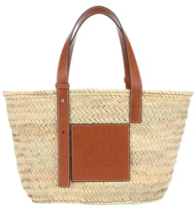 Loewe Medium leather-trimmed basket tote | Thumbnail 1 Loewe Medium leather-trimmed basket tote | Thumbnail 1