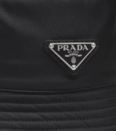 Prada Logo Re-Nylon bucket hat | Thumbnail 2