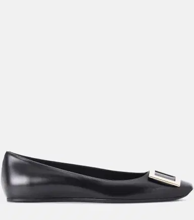 Roger Vivier Belle Vivier leather ballet flats | Thumbnail 4