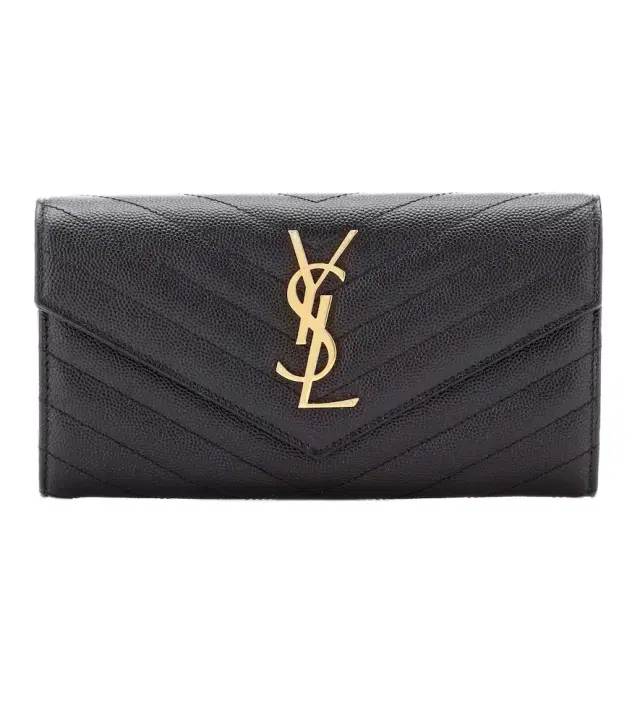 Saint Laurent Monogram Large leather wallet