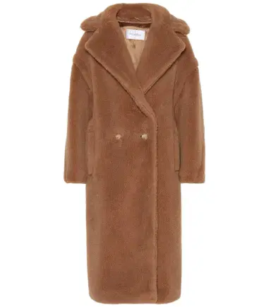 Max Mara Teddy Bear camel hair and silk coat | Thumbnail 1