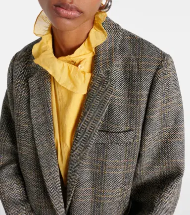 Marant Étoile Charly checked wool blazer | Thumbnail 6