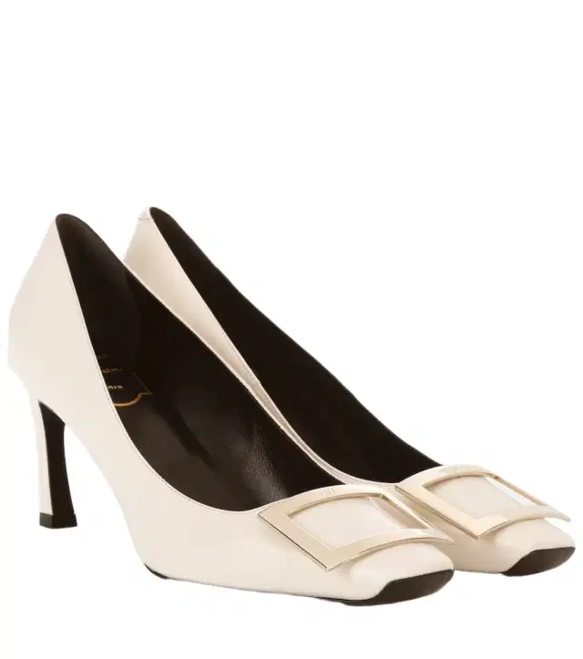Roger Vivier Belle Vivier Trompette leather pumps