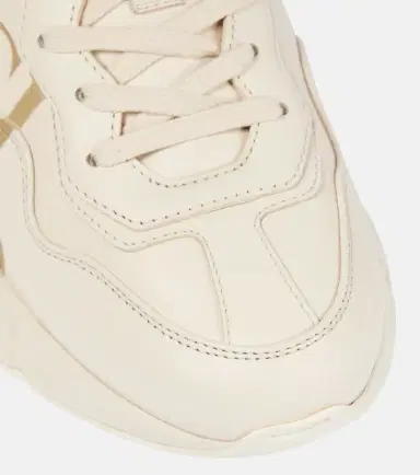 Gucci Rhyton leather sneakers | Thumbnail 5