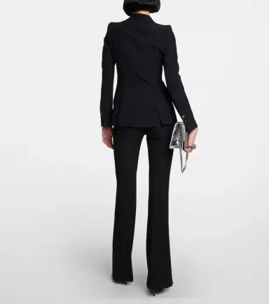 Alexander McQueen Crêpe blazer | Thumbnail 2 Alexander McQueen Crêpe blazer | Thumbnail 2