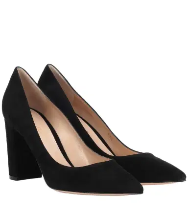 Gianvito Rossi Piper 85 suede pumps | Thumbnail 1 Gianvito Rossi Piper 85 suede pumps | Thumbnail 1
