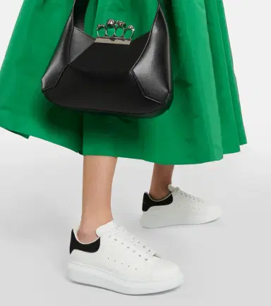 McQueen Oversized leather sneakers | Thumbnail 2