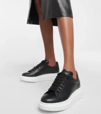 McQueen Oversized leather sneakers | Thumbnail 2 McQueen Oversized leather sneakers | Thumbnail 2