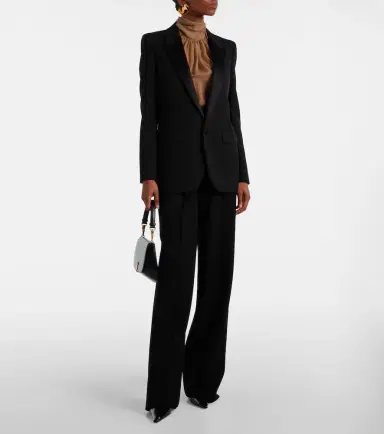 Saint Laurent Virgin wool blazer | Thumbnail 2 Saint Laurent Virgin wool blazer | Thumbnail 2