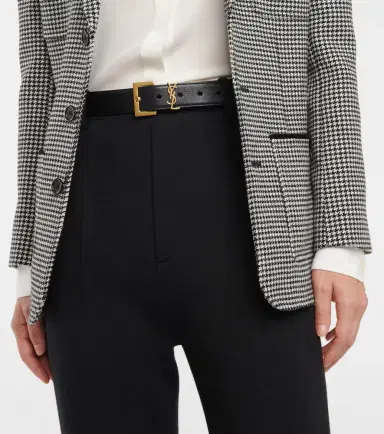 Saint Laurent Cassandre leather belt | Thumbnail 3