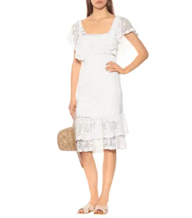 Anna Kosturova Florence crochet cotton dress | Thumbnail 3
