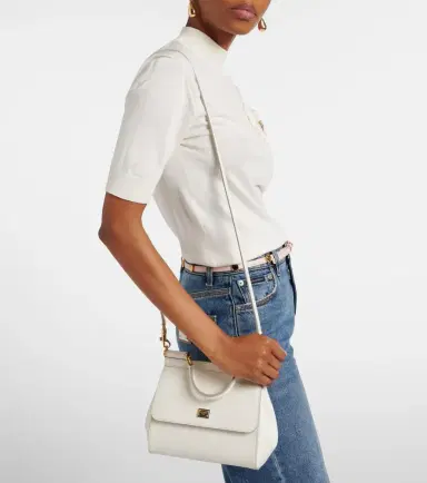 Dolce & Gabbana Sicily Small leather shoulder bag | Thumbnail 4 Dolce & Gabbana Sicily Small leather shoulder bag | Thumbnail 4