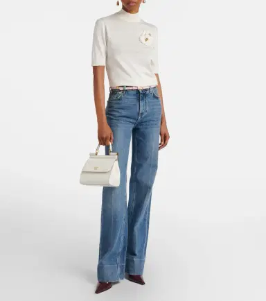 Dolce & Gabbana Sicily Small leather shoulder bag | Thumbnail 5 Dolce & Gabbana Sicily Small leather shoulder bag | Thumbnail 5