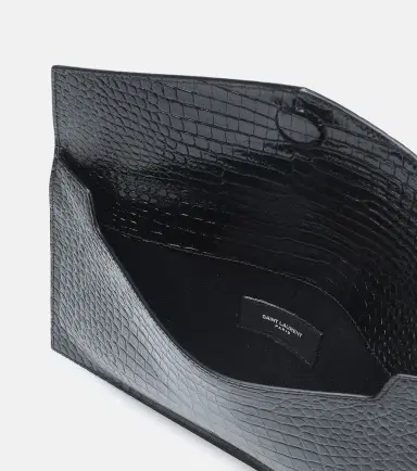 Saint Laurent Uptown embossed leather clutch | Thumbnail 2 Saint Laurent Uptown embossed leather clutch | Thumbnail 2