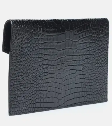 Saint Laurent Uptown embossed leather clutch | Thumbnail 3 Saint Laurent Uptown embossed leather clutch | Thumbnail 3