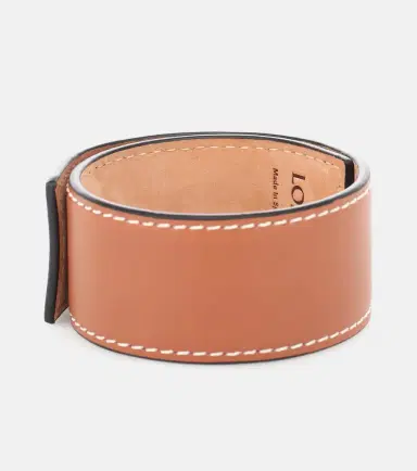 Loewe Anagram leather snap bracelet | Thumbnail 3