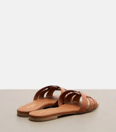 Saint Laurent Tribute Nu Pieds 05 leather slides | Thumbnail 2
