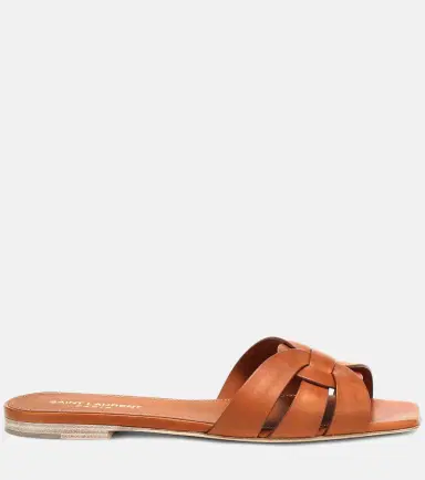 Saint Laurent Tribute Nu Pieds 05 leather slides | Thumbnail 4