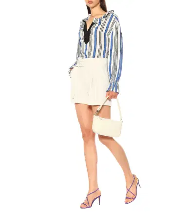 BY FAR Rachel croc-effect leather shoulder bag | Thumbnail 4