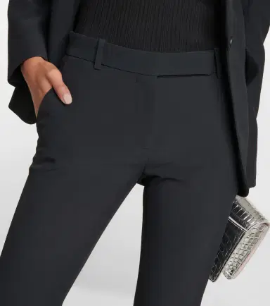 McQueen Mid-rise flared pants | Thumbnail 4 McQueen Mid-rise flared pants | Thumbnail 4