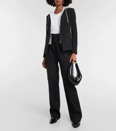 Veronica Beard Scuba Dickey hooded jacket | Thumbnail 3