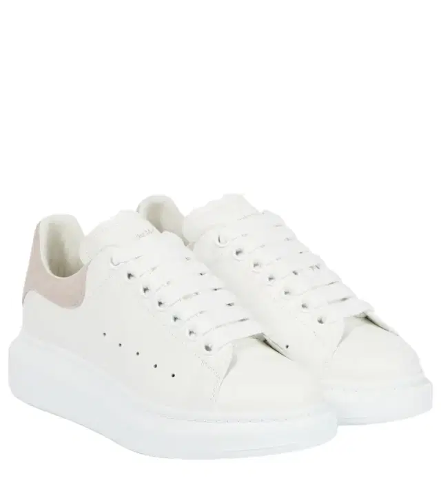 McQueen Oversized leather sneakers