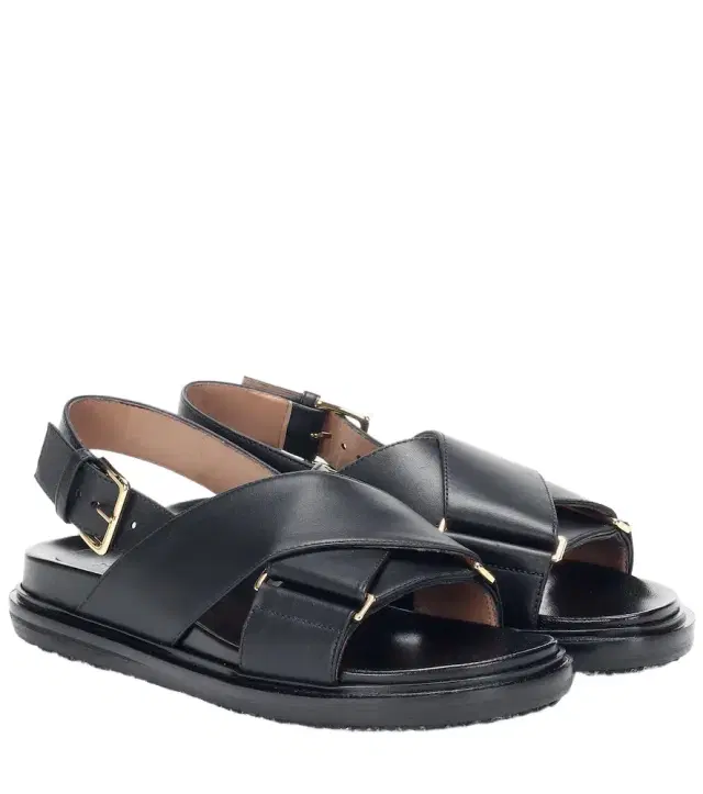 Marni Fussbett leather sandals