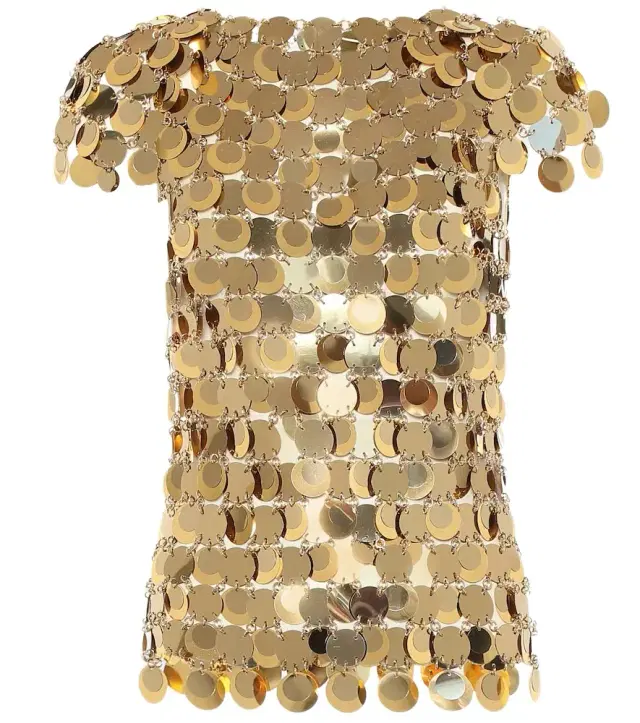 Rabanne Embellished top