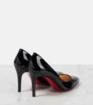 Christian Louboutin Pigalle 85 patent-leather pumps | Thumbnail 2