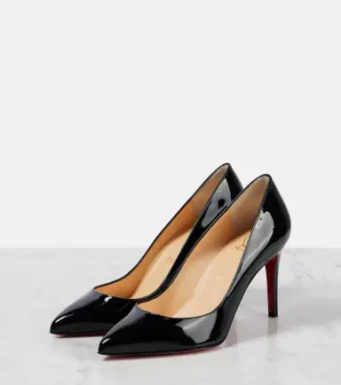 Christian Louboutin Pigalle 85 patent-leather pumps | Thumbnail 3