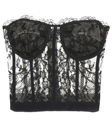 McQueen Lace bustier | Thumbnail 1 McQueen Lace bustier | Thumbnail 1