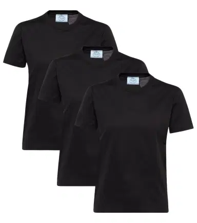 Prada Pack of 3 cotton T-shirts | Thumbnail 1